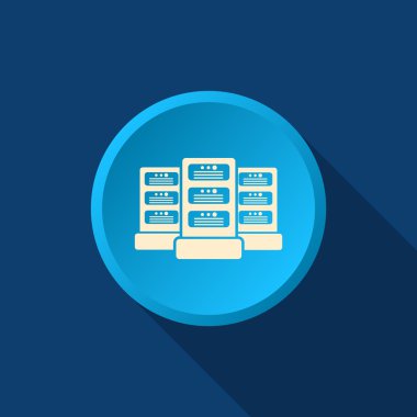 Veri sunucuları web simgesi
