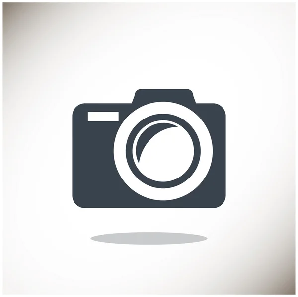 Φωτογραφία εικονίδιο απλό web κάμερας — Διανυσματικό Αρχείο