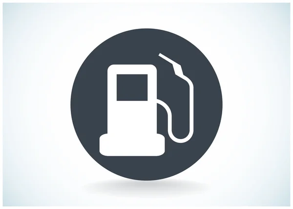 Autorefuelling eenvoudige web pictogram — Stockvector