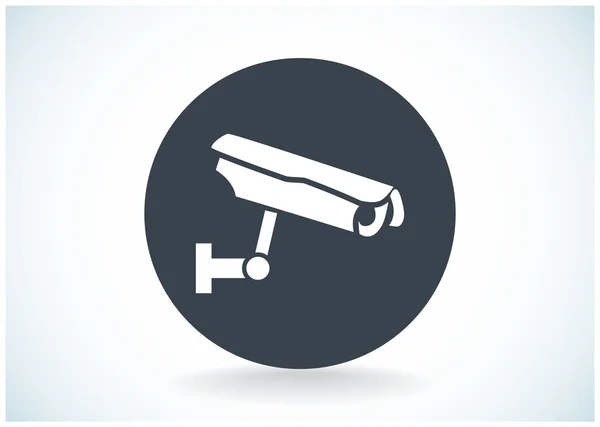 Icône caméra de surveillance — Image vectorielle