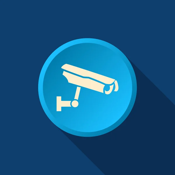 Icono de cámara de vigilancia — Archivo Imágenes Vectoriales