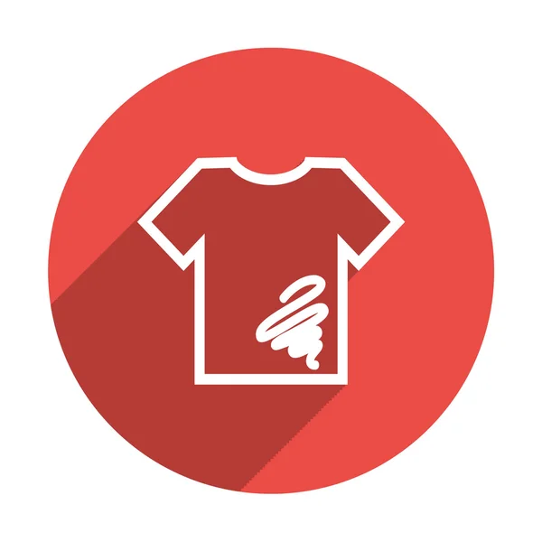 T-Shirt Web-Ikone für E-Commerce — Stockvektor