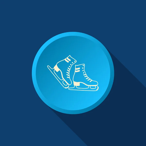 Skate zapatos icono web — Archivo Imágenes Vectoriales