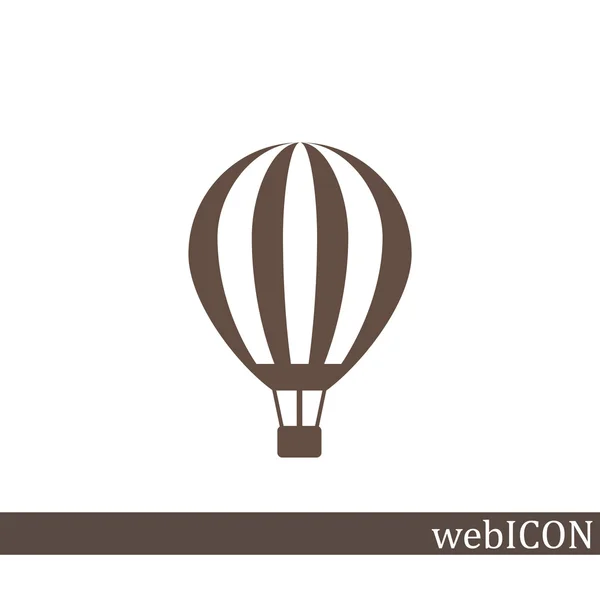 Palloncino aerostat icona web — Vettoriale Stock