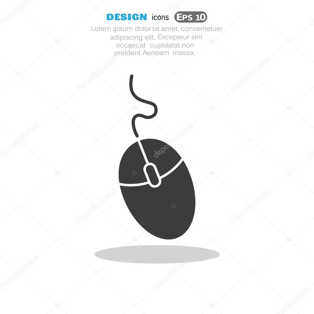 Computer mouse web icon