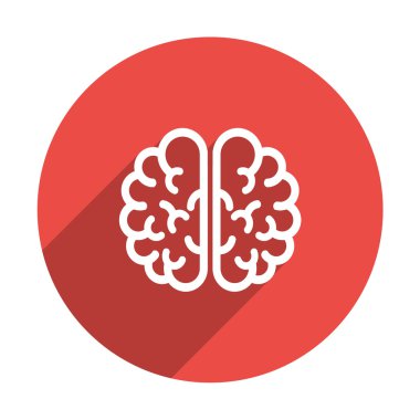 İnsan beyni web simgesi