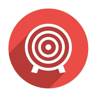 Yuvarlak hedef web simgesi