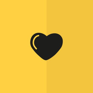 Basit kalp web simgesi