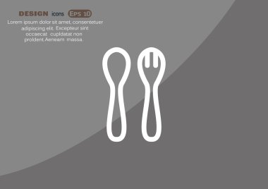 Çatal bıçak kaşık ve çatal