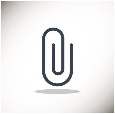 Basit klips web simgesi