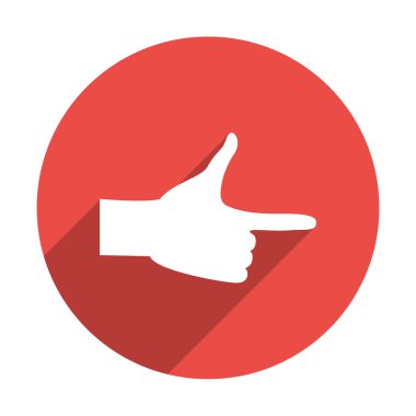 El ile düz parmak işaret