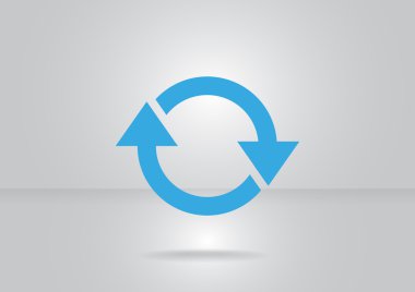 Oklar web simgesi olan daire