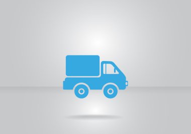 Basit kamyon web simgesi