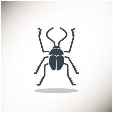 Anahat böceği böcek simgesiyle