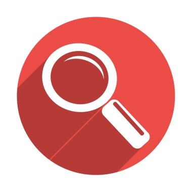 Basit büyüteç simgesini