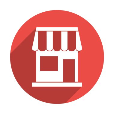 Basit anahat mağaza işareti