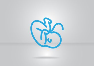 Embryon Bebek göbek simgesiyle