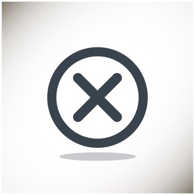 Sembol basit web simgesini Kaldır
