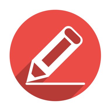 Çizim kalem basit web simgesi