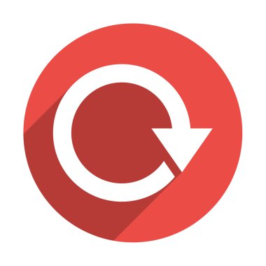 Ok web simgesi olan daire