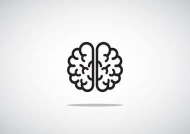 İnsan beyni web simgesi