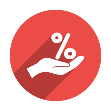 el web simgesi üzerinde yüzde