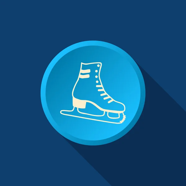 Web-Ikone für Skateschuhe — Stockvektor