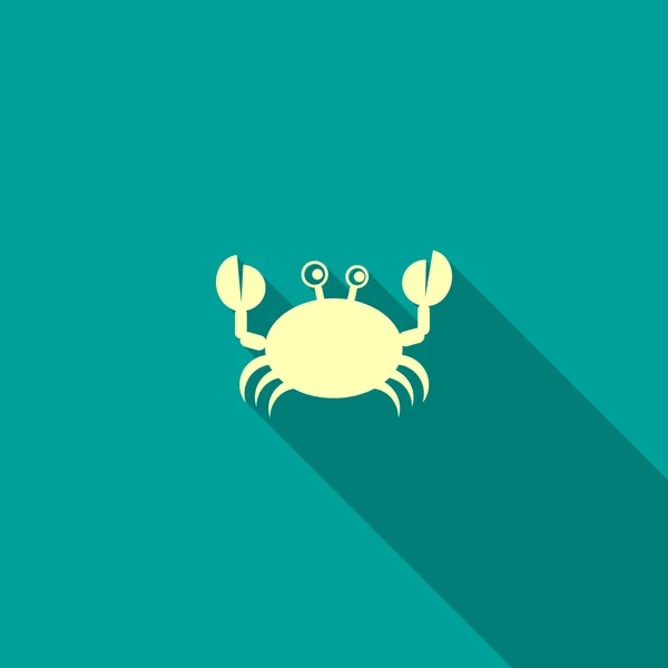 Crab web icon — Stock Vector