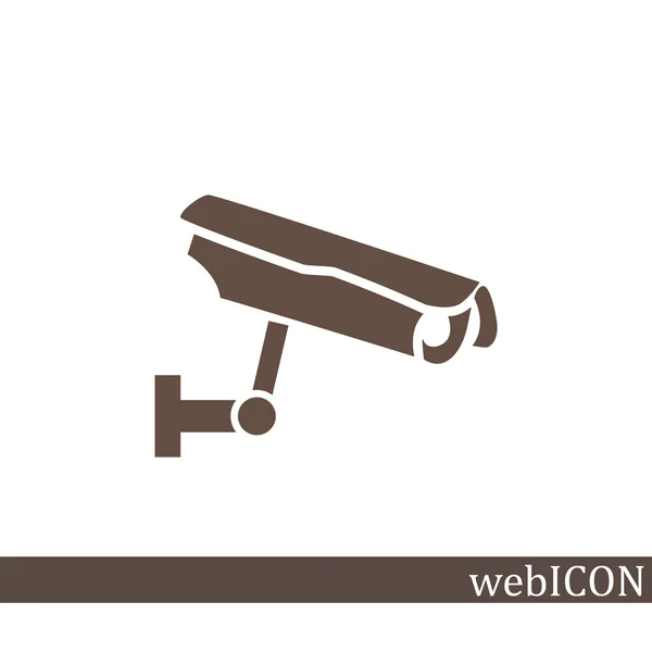 Icono de cámara de vigilancia — Archivo Imágenes Vectoriales