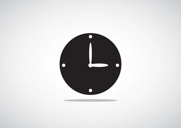 간단한 시계 웹 아이콘 — 스톡 벡터