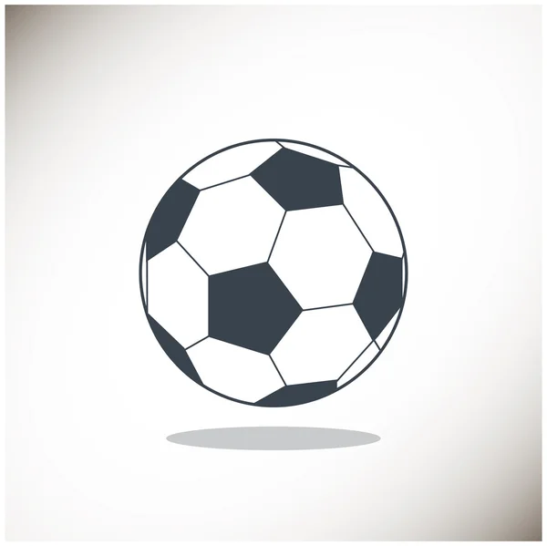 Illustration web ballon de football — Image vectorielle