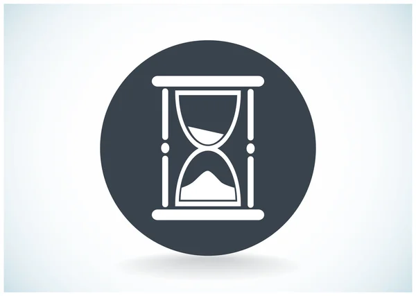 Uhr Web-Symbol — Stockvektor