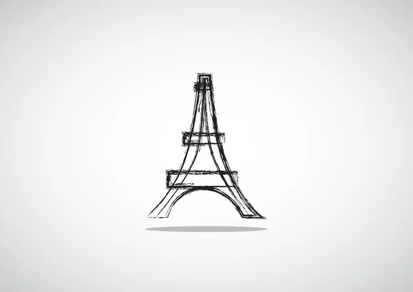 Εικονίδιο web Πύργος του Άιφελ — Διανυσματικό Αρχείο