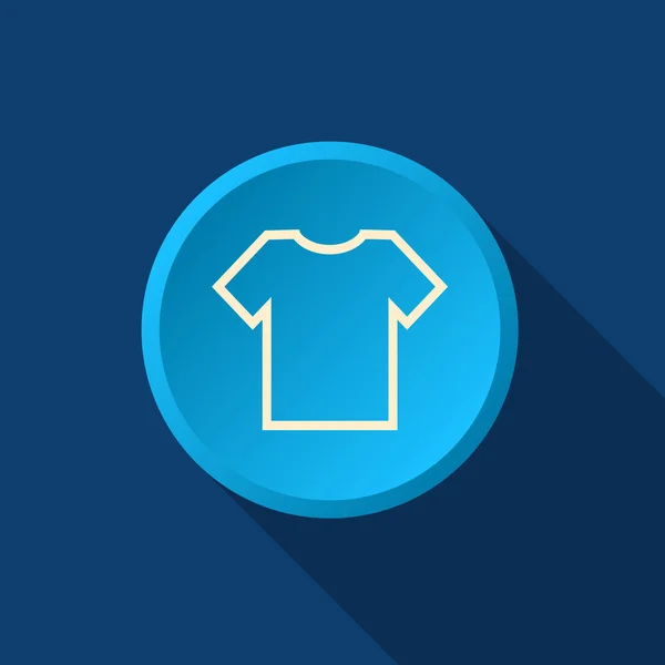 Ikony WWW T-shirt dla e-commerce — Wektor stockowy