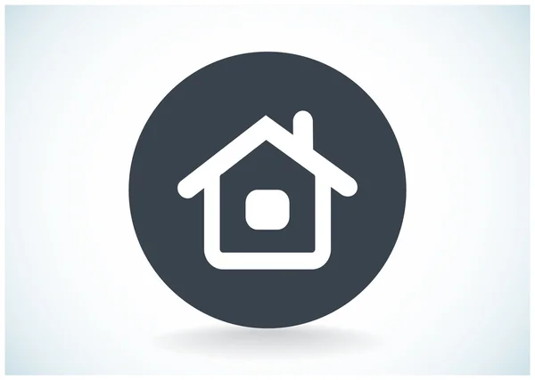 Home einfaches Web-Symbol — Stockvektor