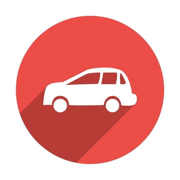 Car Insurance web icon — Stock Vector