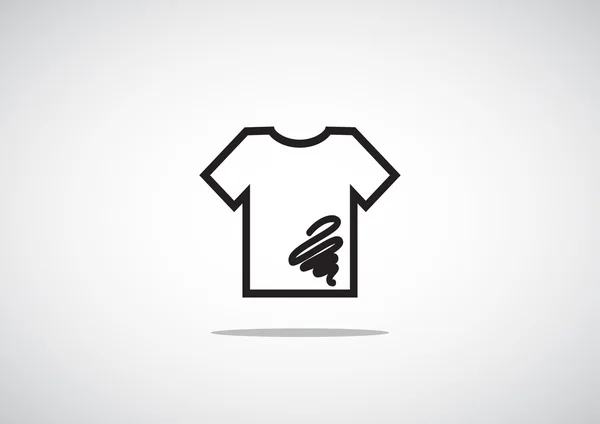 Ref-shirt web icon for e-commerce — стоковый вектор