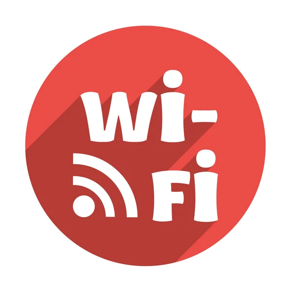 Wi-fi, το εικονίδιο web. — Διανυσματικό Αρχείο