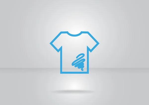 Icône web T-shirt pour e-commerce — Image vectorielle