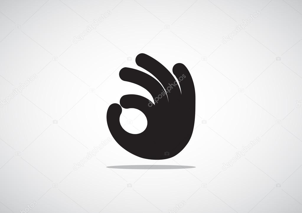 Ok gesture web icon