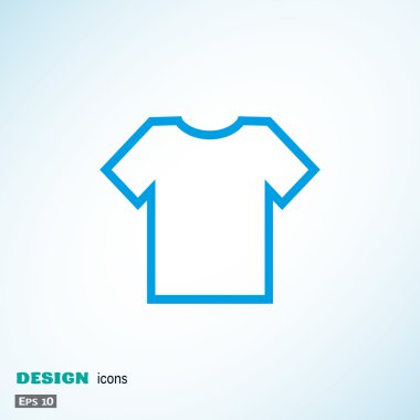 T-shirt web simgesi