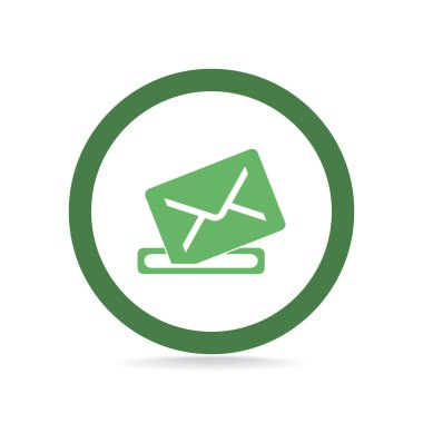Simple envelope web icon