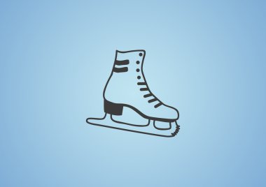 Paten ayakkabı web simgesi