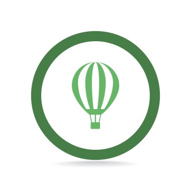 Balon aerostat web simgesi