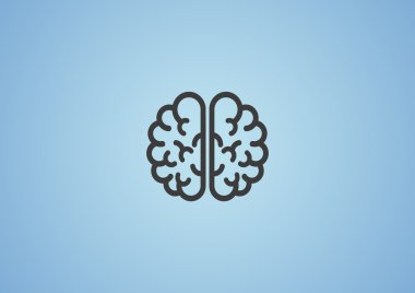 İnsan beyni web simgesi