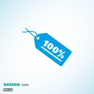 Yüz etiketi üzerinde yüzde yazıt