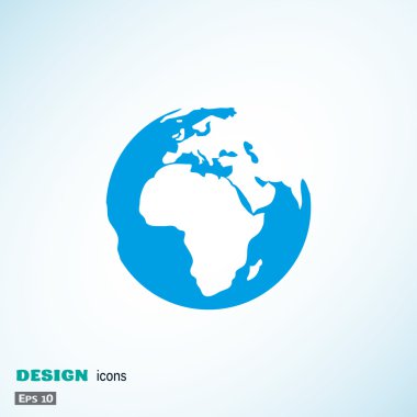 Planet earth web simgesi