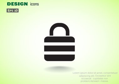 Basit web simgesi kilitleme