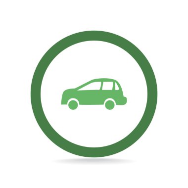 Basit araba web simgesi