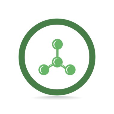 Moleküler bileşik web simgesi